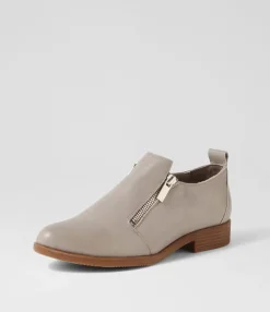Fashion Midas Shoes Koller Smoke Leather Flat Shoes