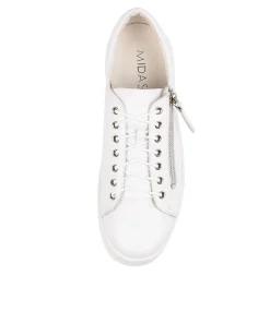 Sale Midas Shoes Laiken White Leather
