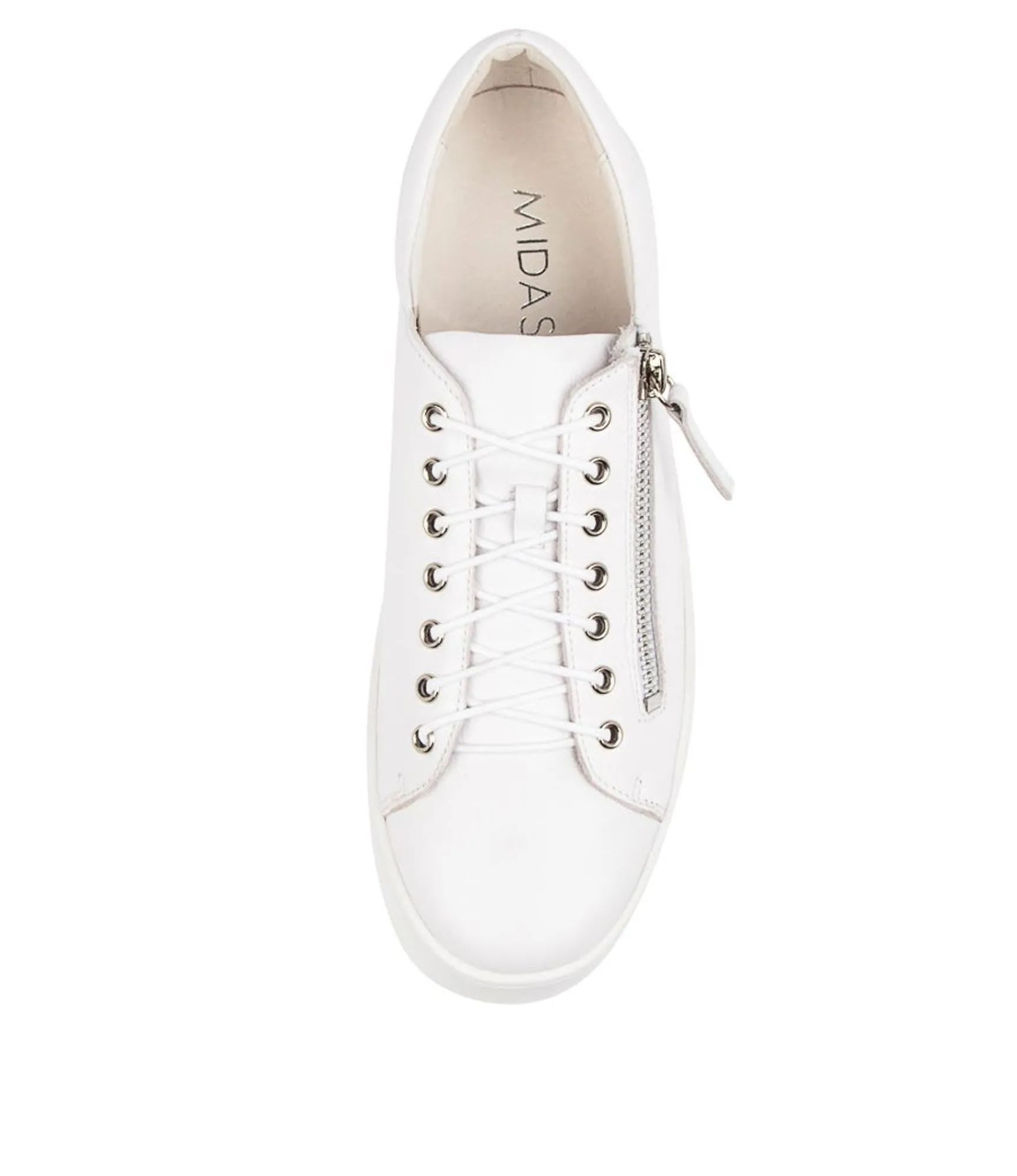 Sale Midas Shoes Laiken White Leather