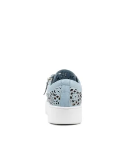 Cheap Midas Shoes Landry Denim Leather Sneakers Ws