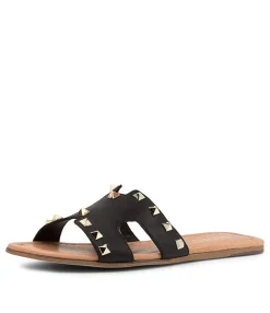 Clearance Midas Shoes Lanver Black Leather