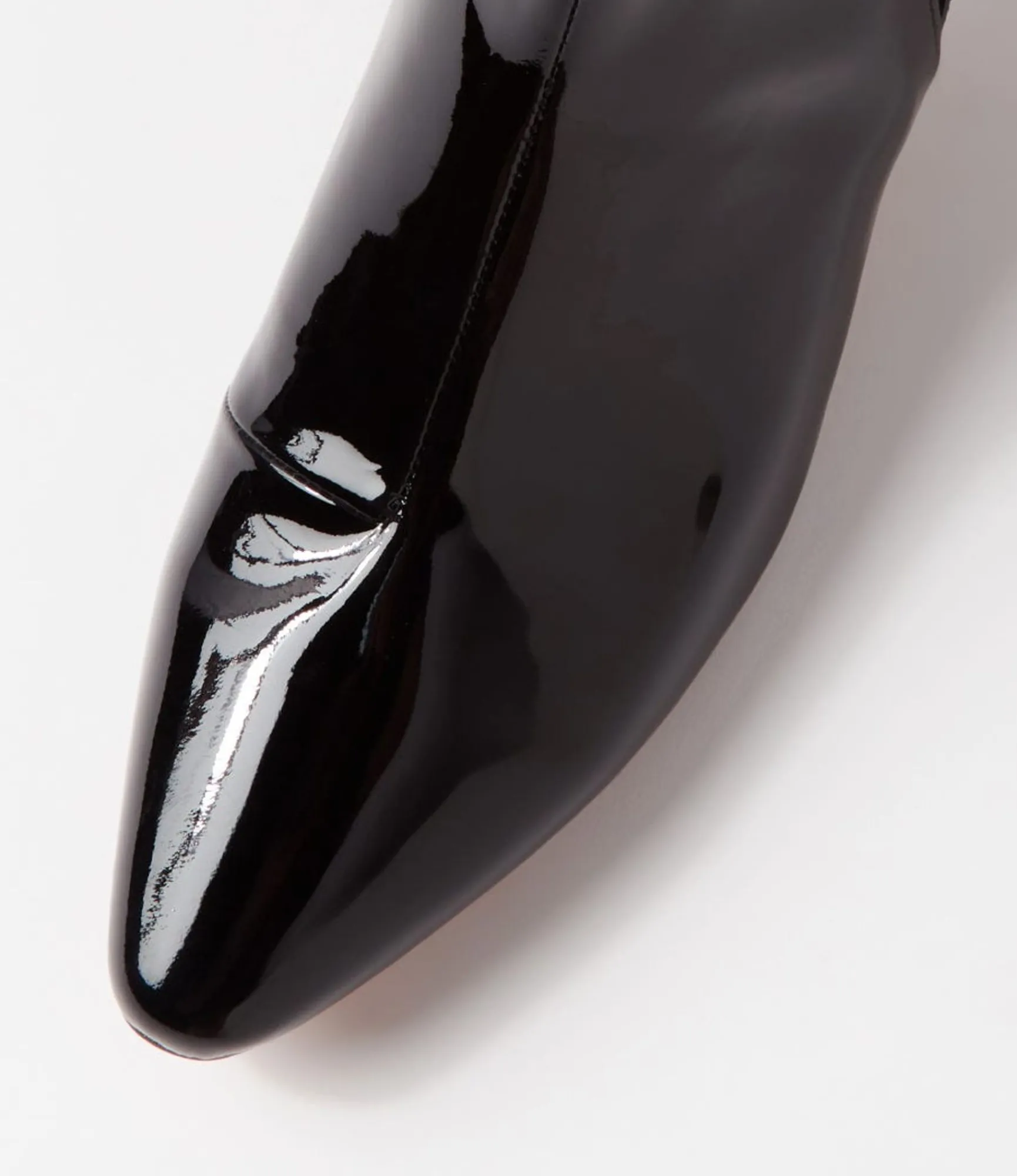 Shop Midas Shoes Larlet Black Patent Leather Chelsea Boots
