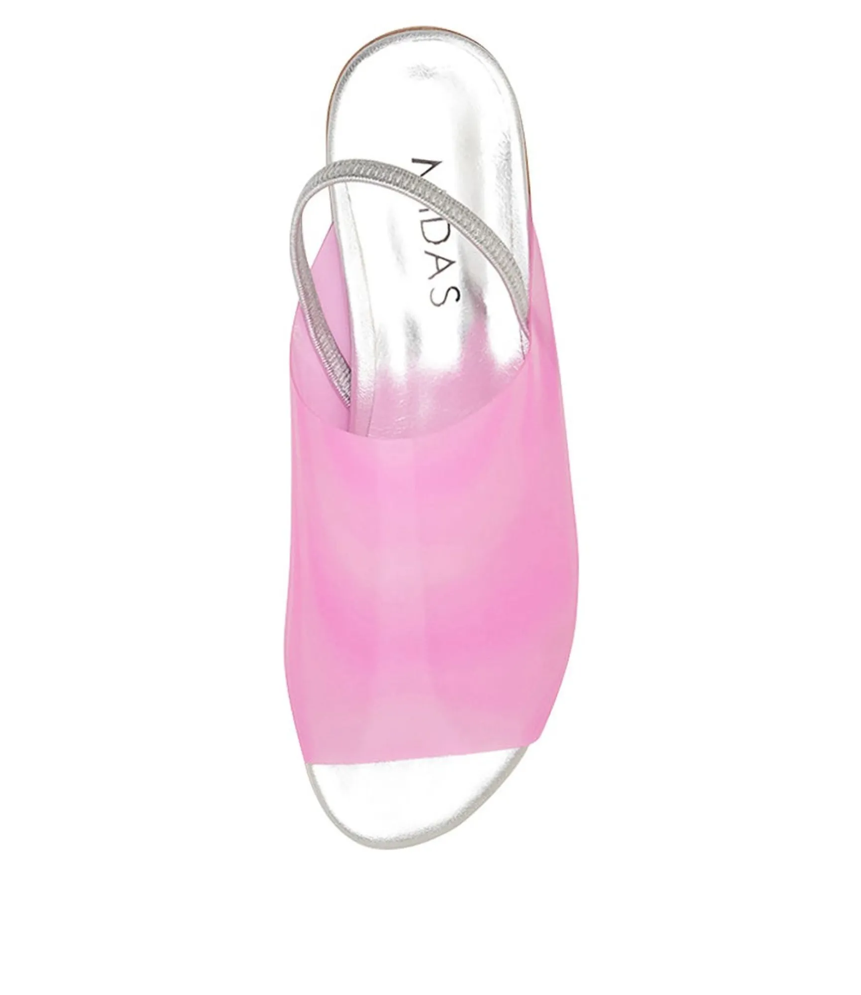 Best Midas Shoes Lash Mi Candy Mix Silver Vinylite Leather