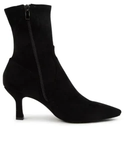 Fashion Midas Shoes Lisboa Blk Stretch Micro