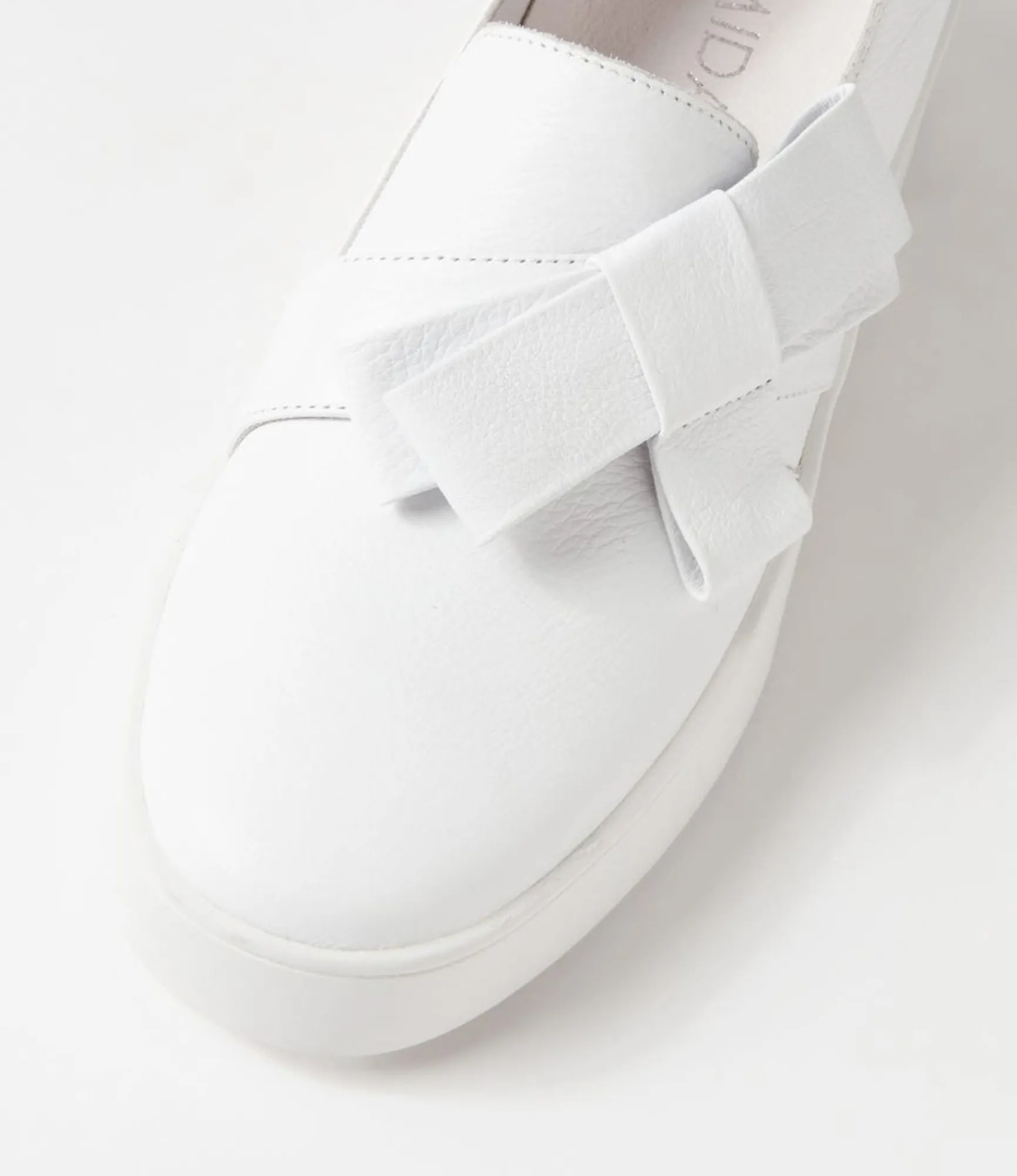 Clearance Midas Shoes Locka White Leather Sneakers