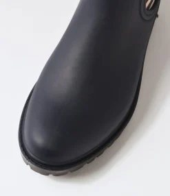 Flash Sale Midas Shoes Loren Mi Navy Stripe Gumboot