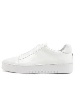 Best Sale Midas Shoes Lune White Leather Patent Sneakers