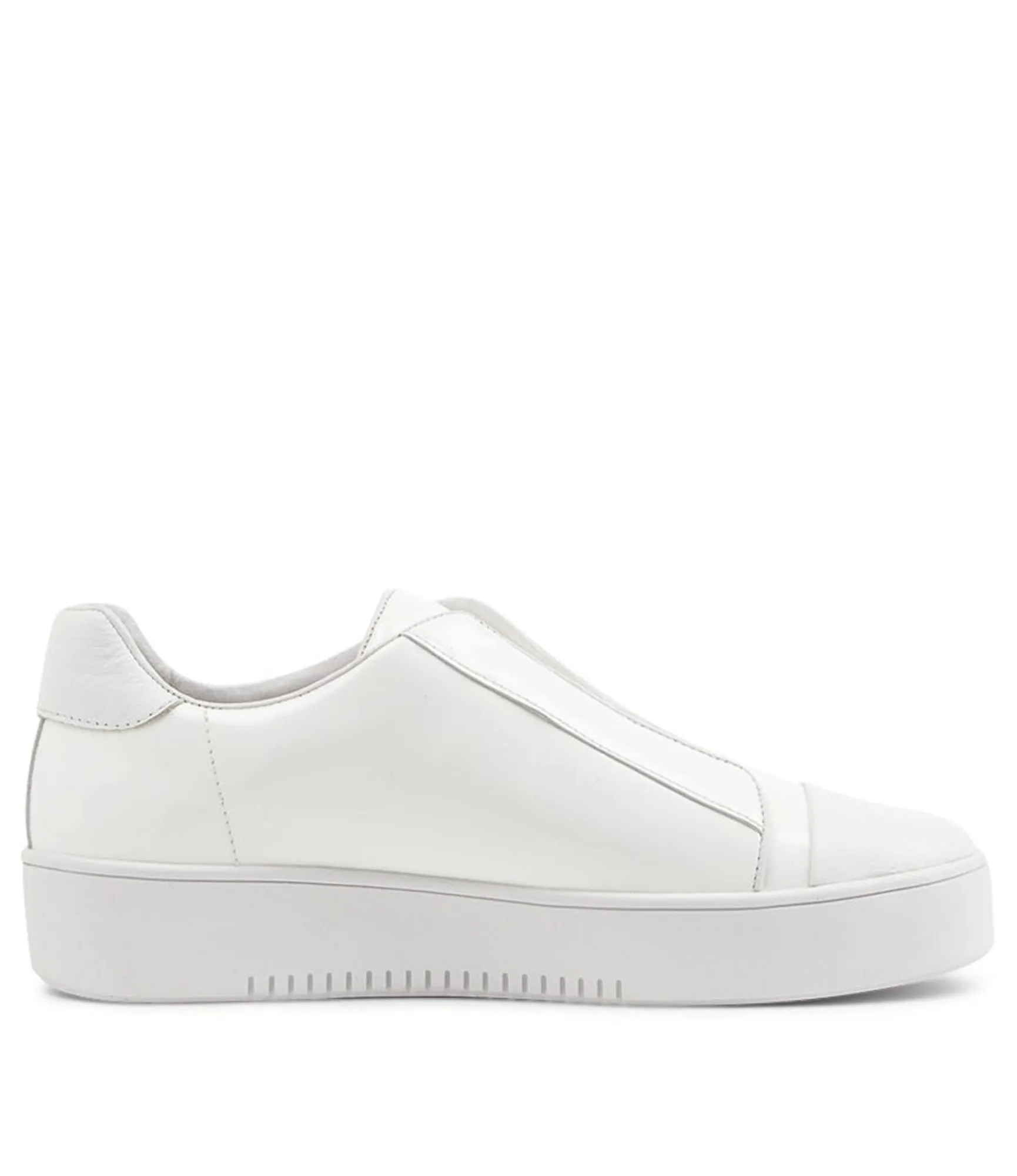 Best Sale Midas Shoes Lune White Leather Patent Sneakers