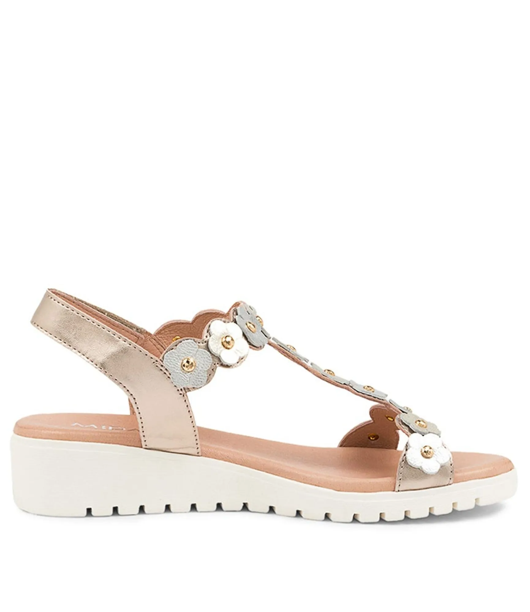 Clearance Midas Shoes Mabil Champagne Leather