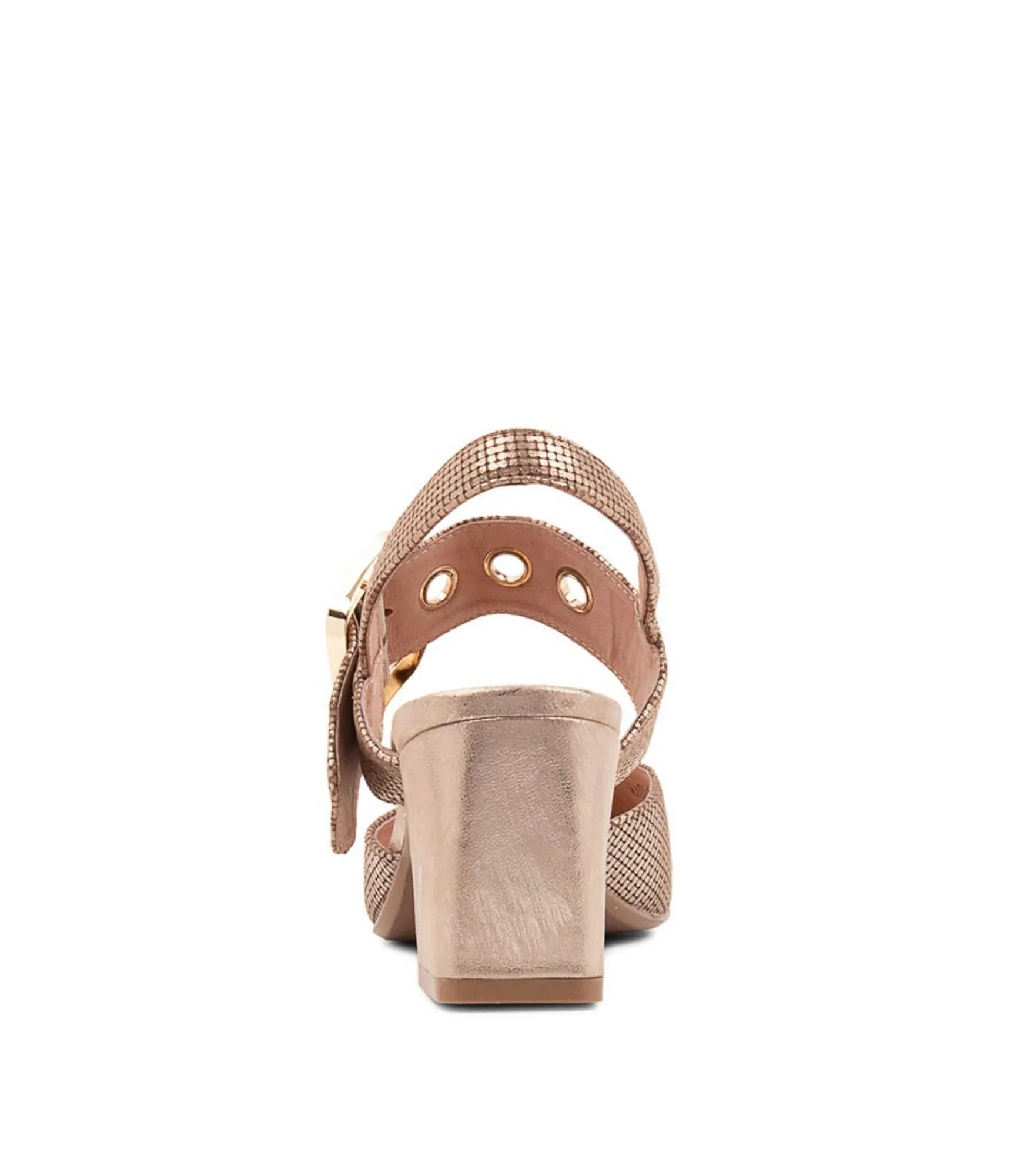 Discount Midas Shoes Maddox Platino Cut Leather Pump Heels