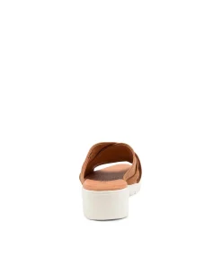 Clearance Midas Shoes Magna Dk Tan Leather