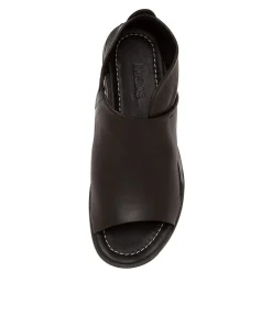 Fashion Midas Shoes Malla Black Leather
