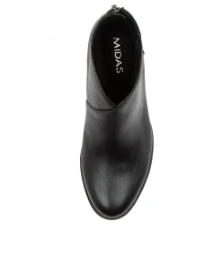 Sale Midas Shoes Mambo Black-Black Heel