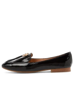 Clearance Midas Shoes Marcell Black Patent Leather Loafers