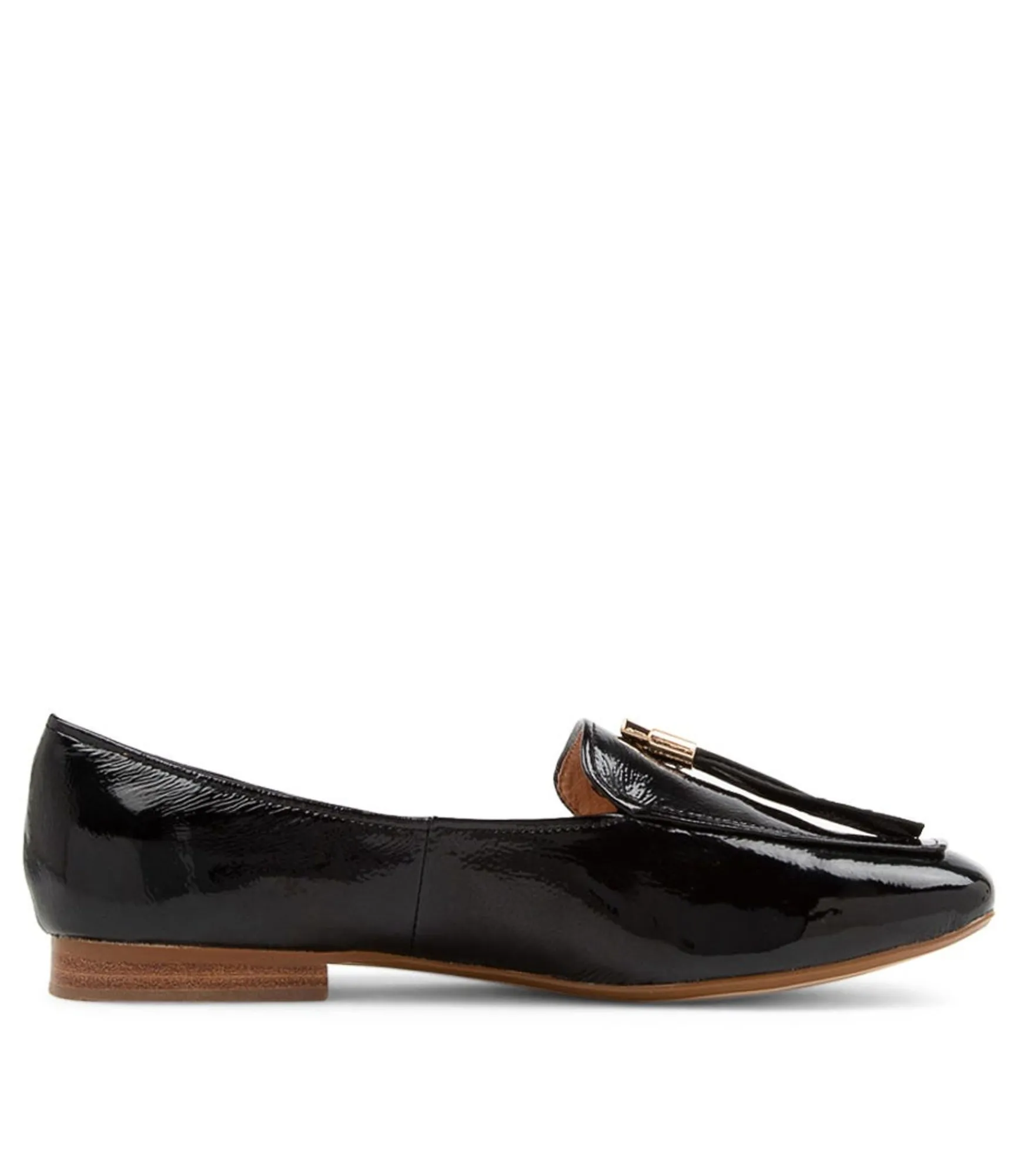 Clearance Midas Shoes Marcell Black Patent Leather Loafers