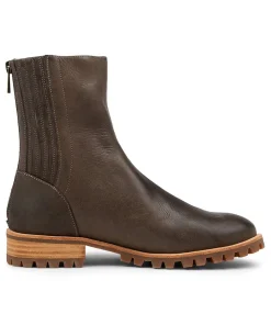 Best Sale Midas Shoes Marten Choc Leather Ankle Boots