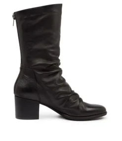Shop Midas Shoes Mashup Black-Black Heel