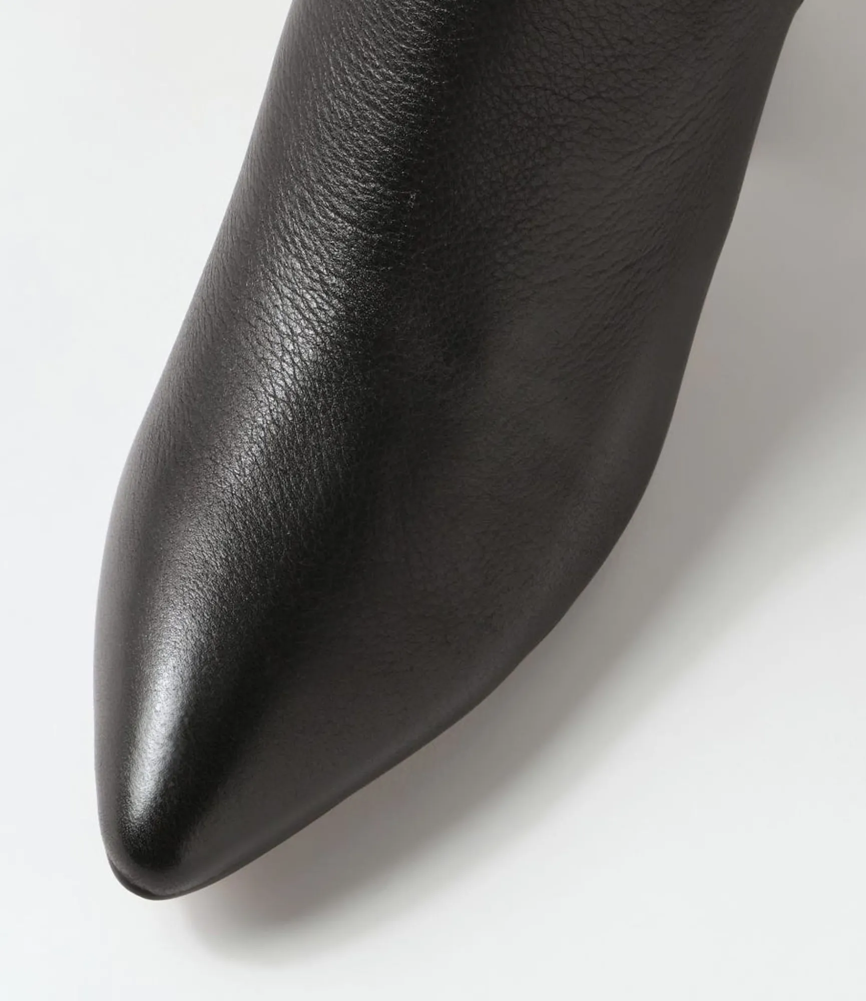 Hot Midas Shoes Meika Black Leather Ankle Boots