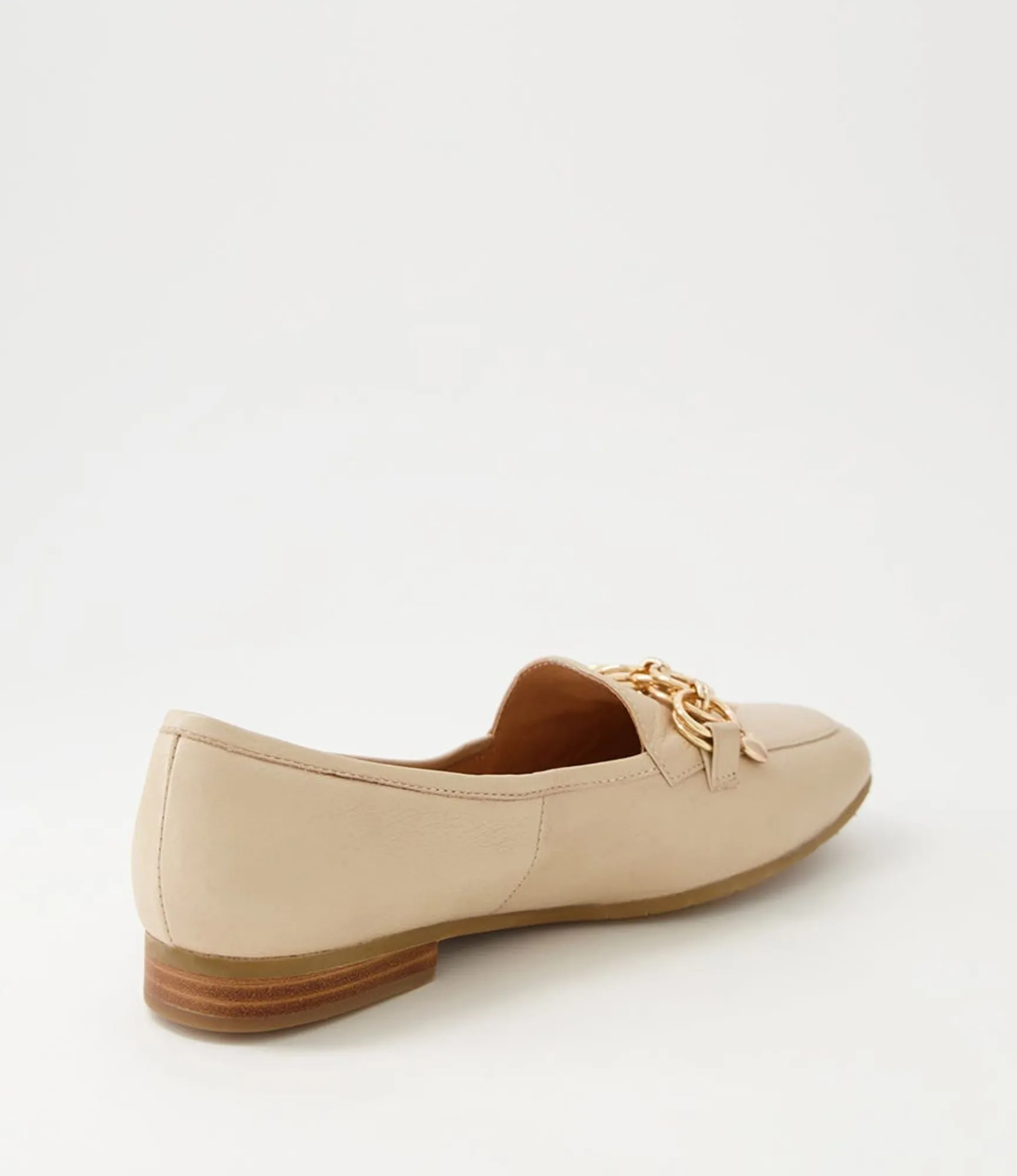 Hot Midas Shoes Menni Camel Leather Loafers