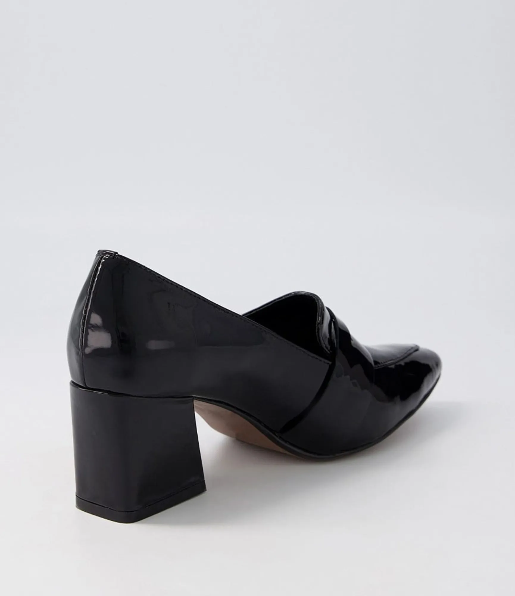Sale Midas Shoes Millsy Black Patent Leather Heels