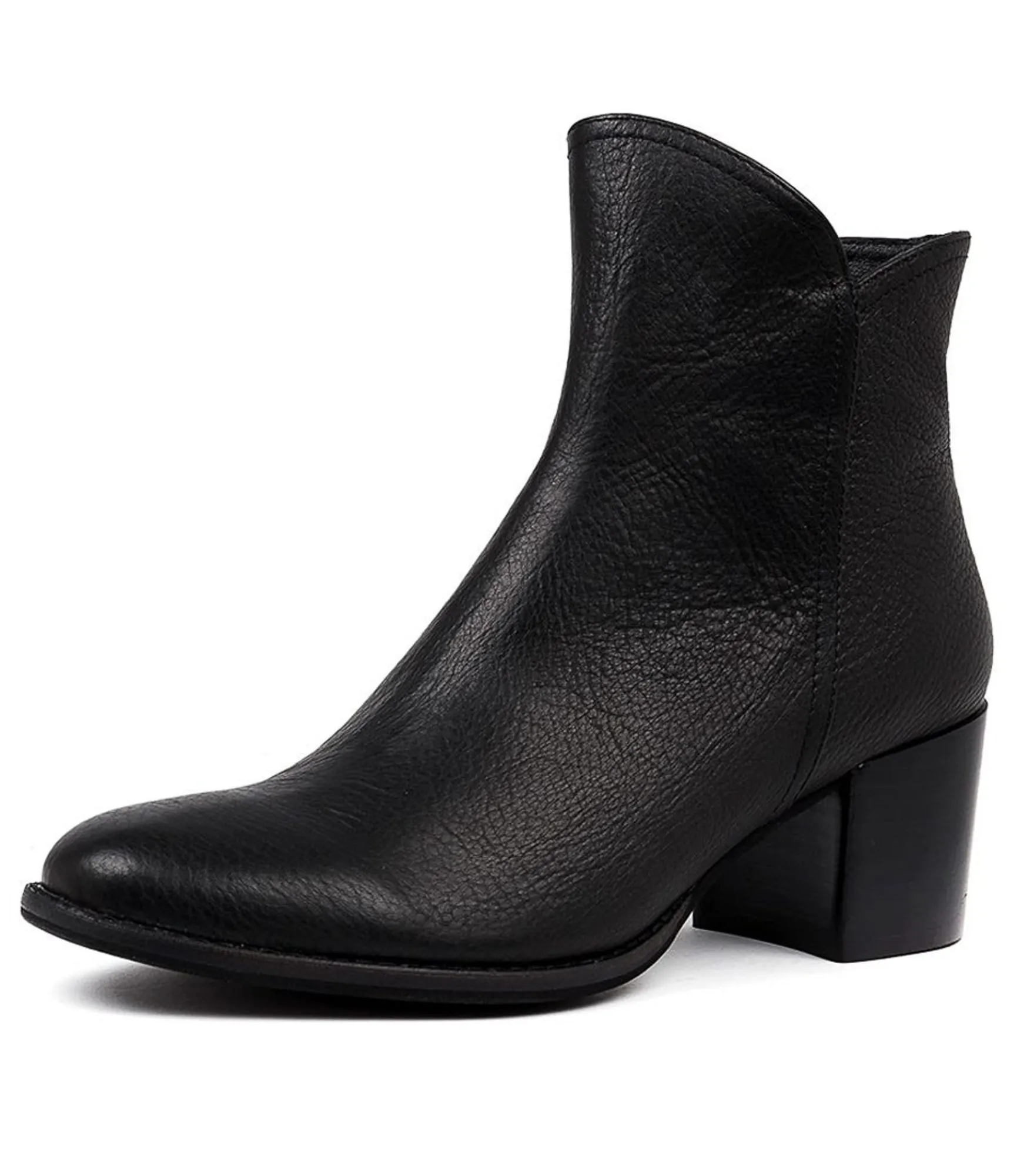 New Midas Shoes Mocker Black Leather