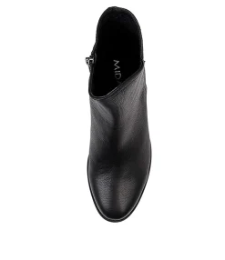 New Midas Shoes Mocker Black Leather