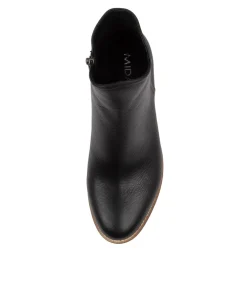 Sale Midas Shoes Mocker Black Nat Heel Lea