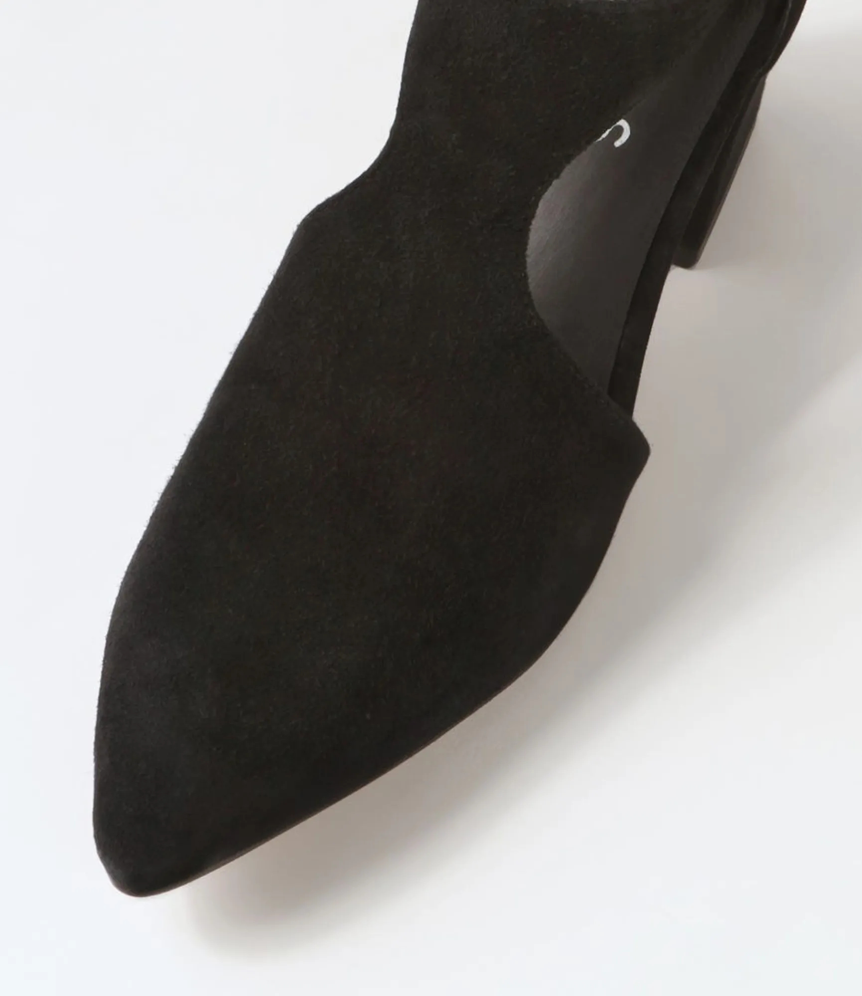 Shop Midas Shoes Morena Black Suede Heels
