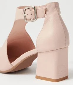 New Midas Shoes Morena Rose Leather Heels