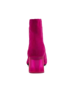 Shop Midas Shoes Morocco Fuchsia Suede Ankle Boots