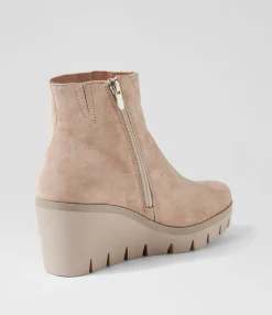 Shop Midas Shoes Neesha Misty Suede Ankle Boots
