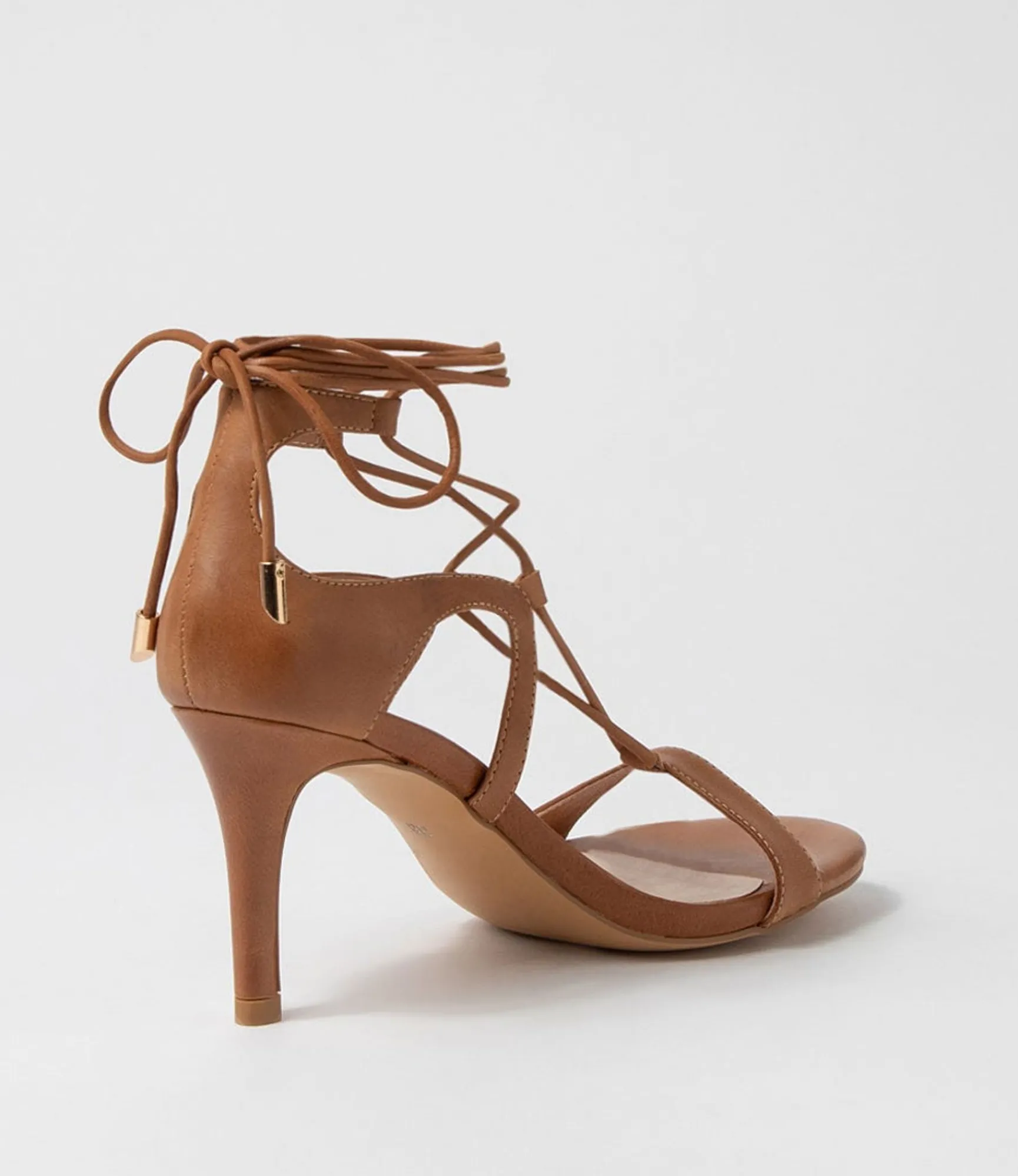 Cheap Midas Shoes Norrina Tan Leather Sandals