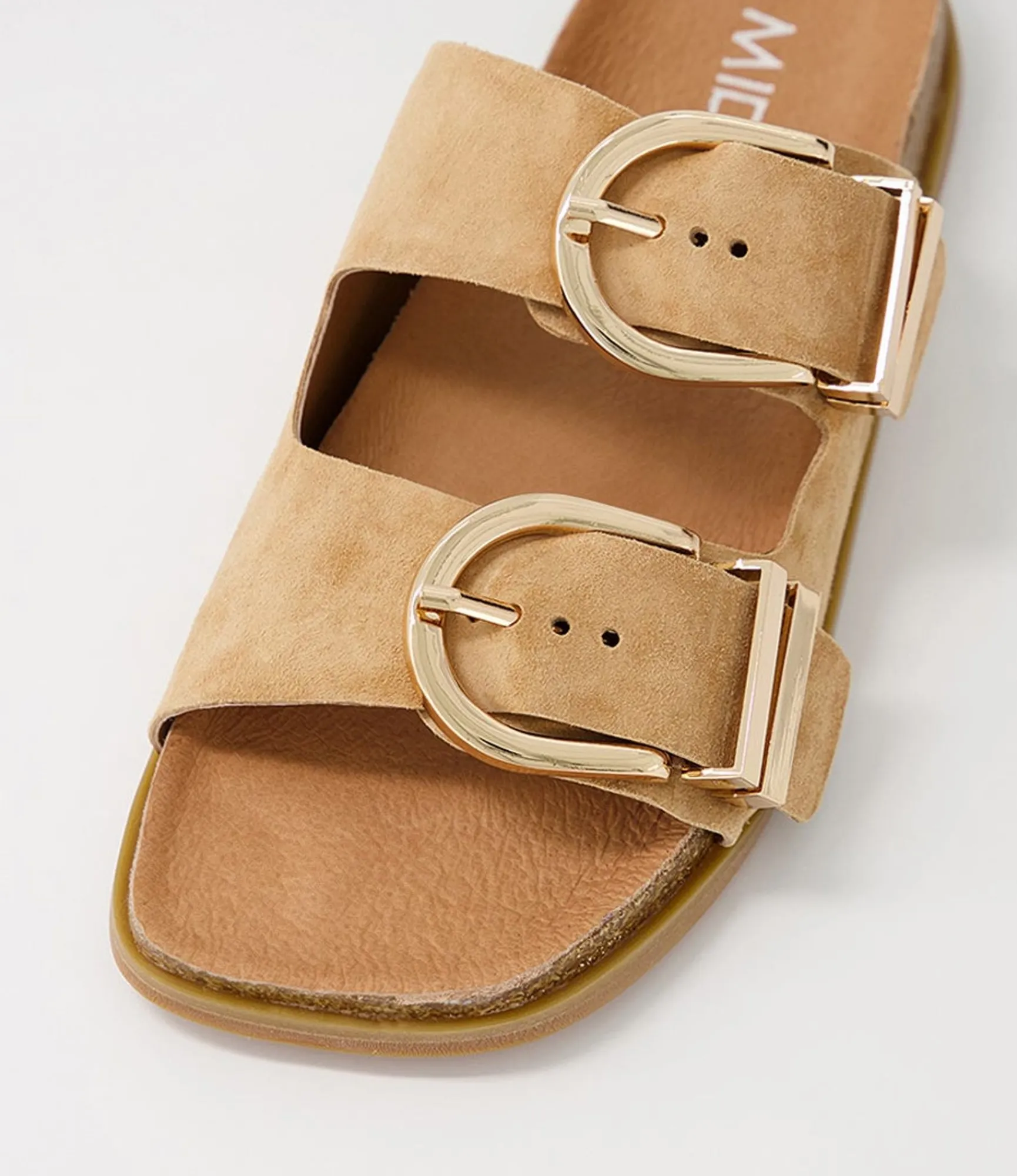Store Midas Shoes Nossie Sandy Suede Slides