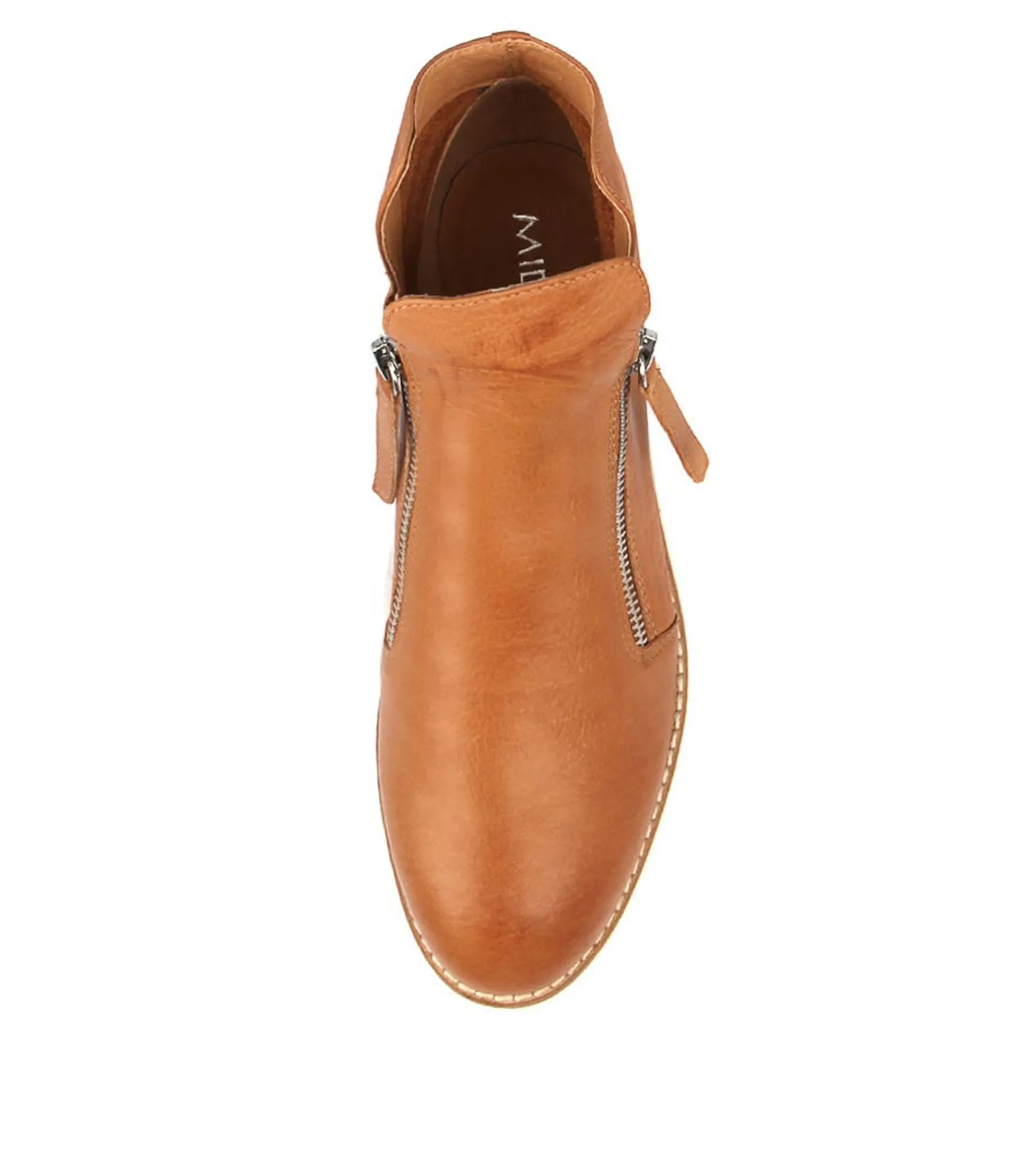 Online Midas Shoes Olise Dk Tan Leather