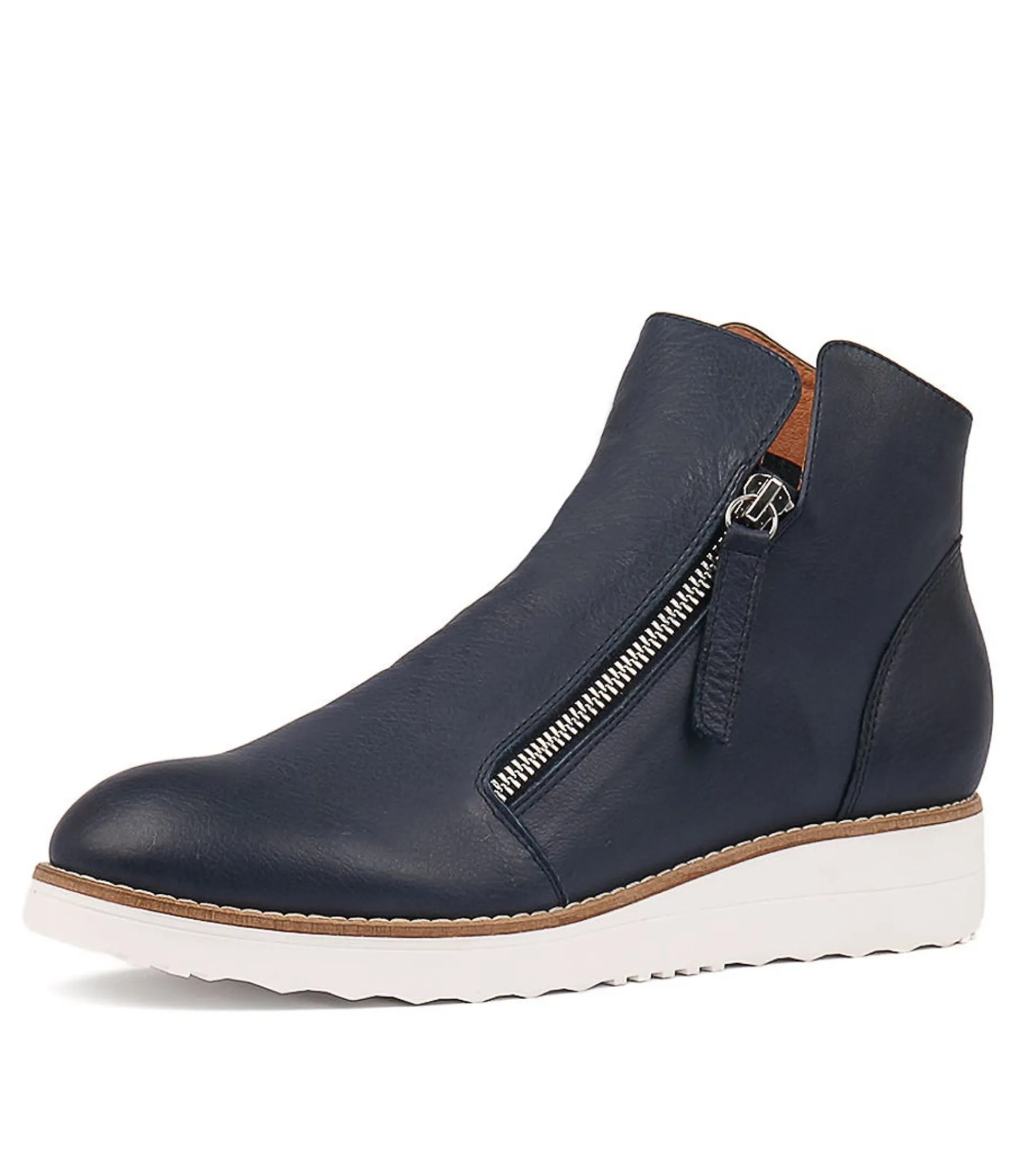 Fashion Midas Shoes Olise Navy Leather