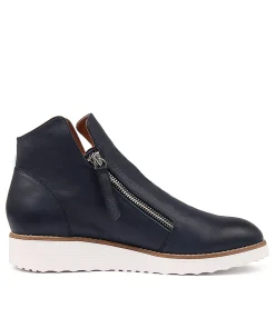 Fashion Midas Shoes Olise Navy Leather