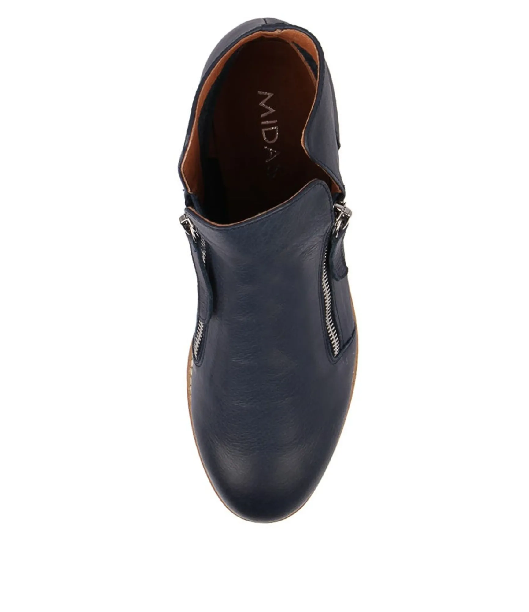 Fashion Midas Shoes Olise Navy Leather