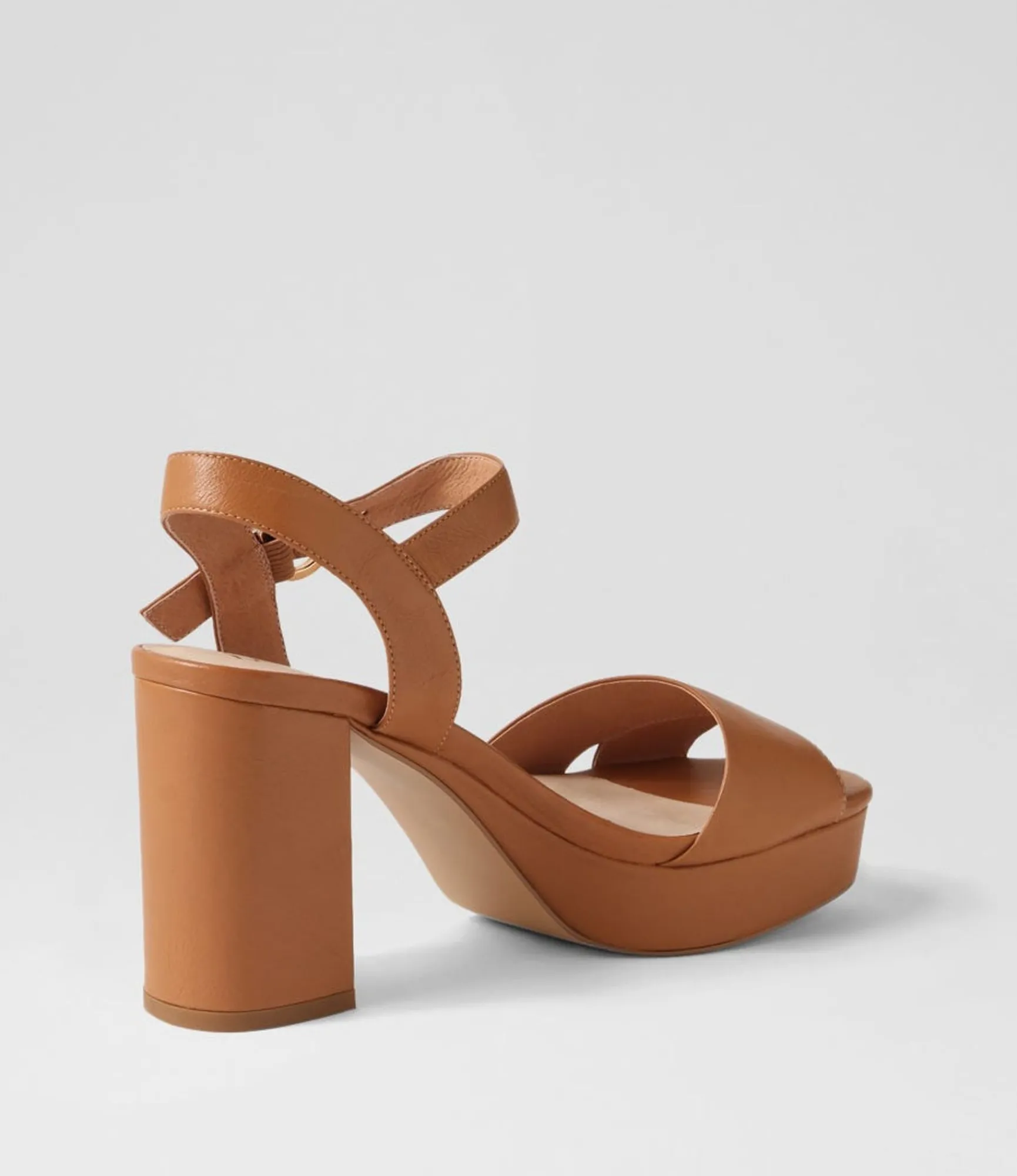 Cheap Midas Shoes Onli Dark Tan Leather Sandals