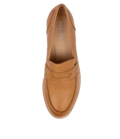 Store Midas Shoes Ontre Dk Tan Leather