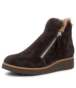 Cheap Midas Shoes Opelle Cocoa Taupe Suede Ankle Boots