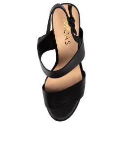 Flash Sale Midas Shoes Orson Black Leather