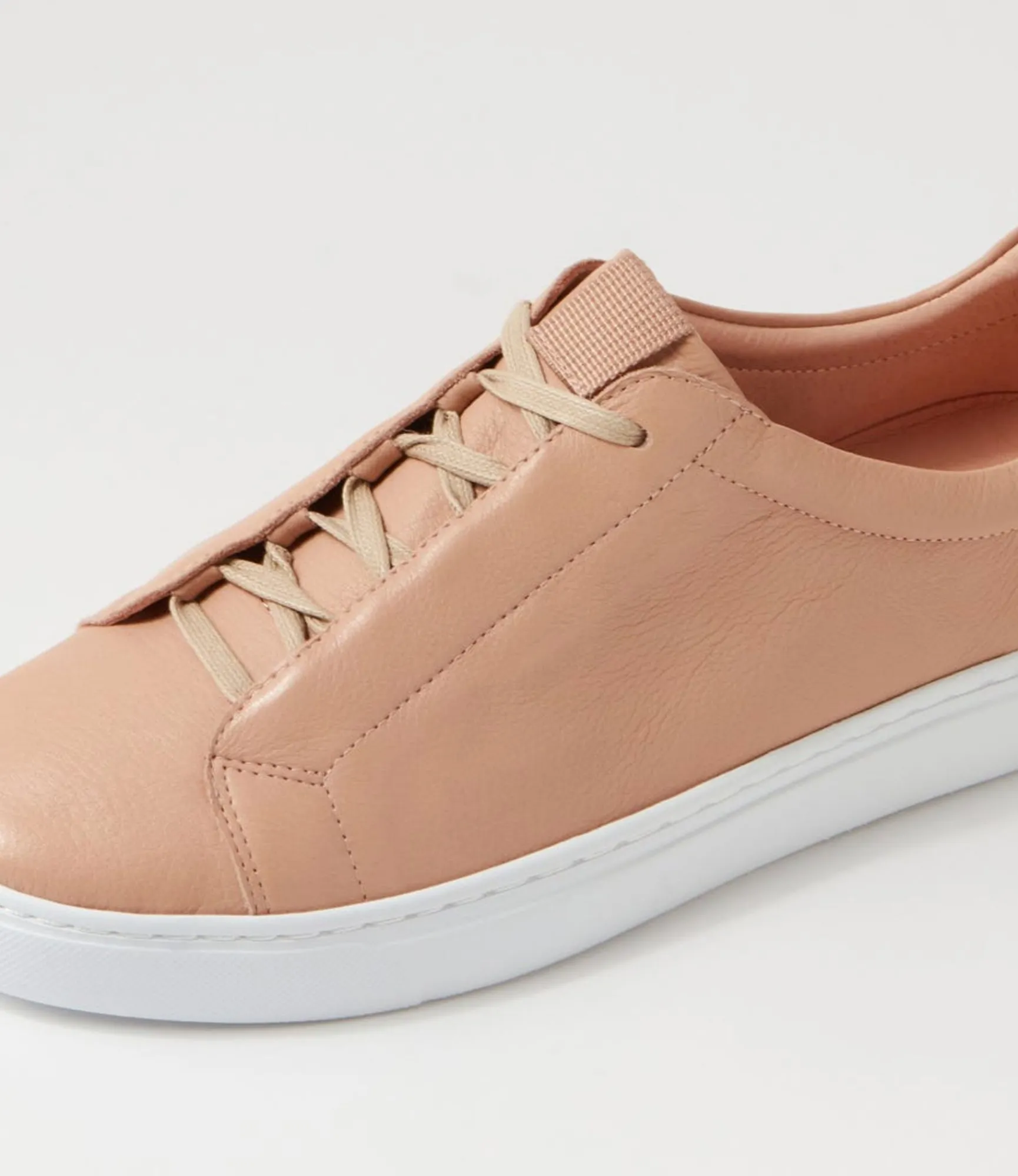 Cheap Midas Shoes Osho Dark Nude Leather Sneakers