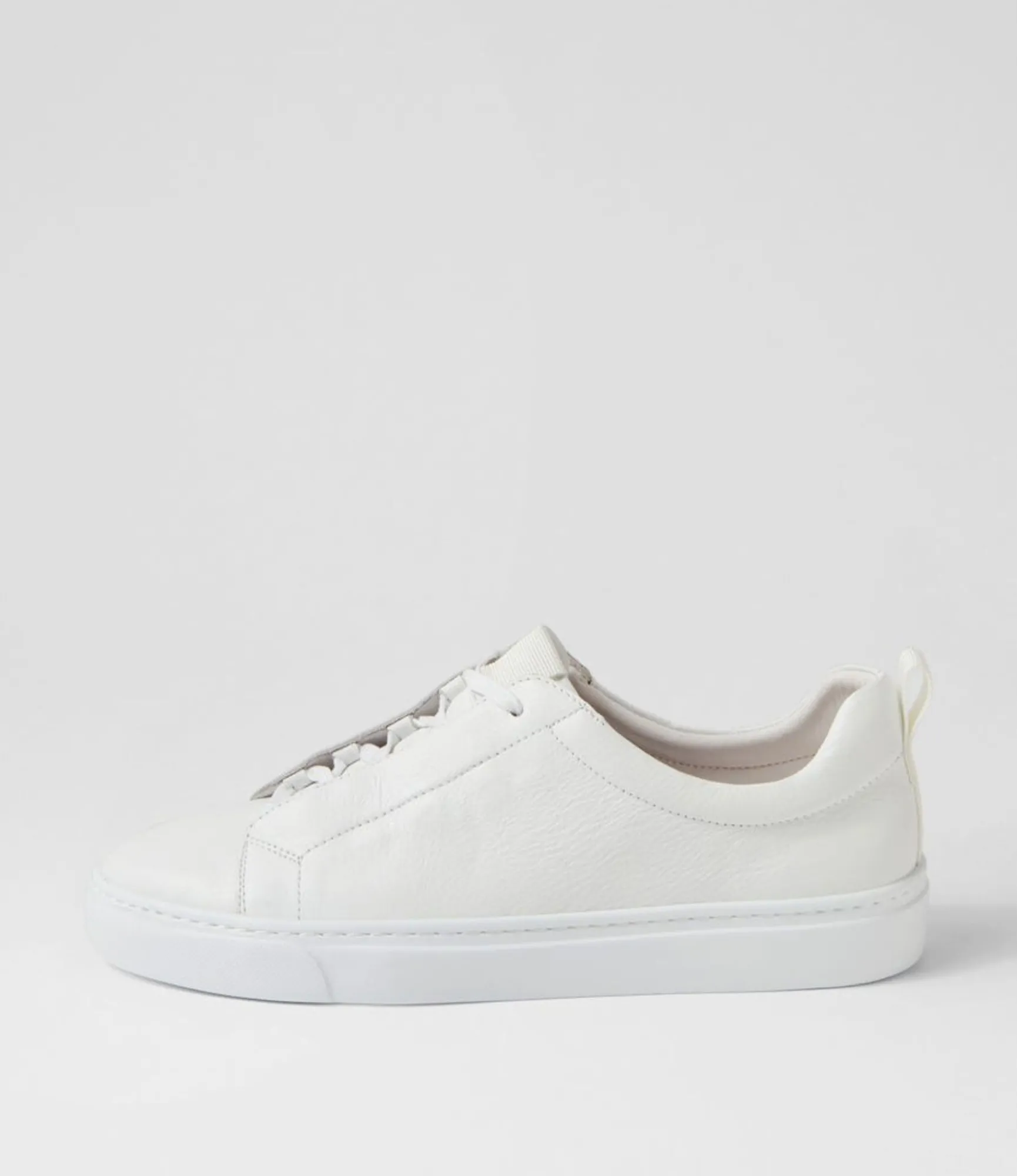Sale Midas Shoes Osho White Leather Sneakers