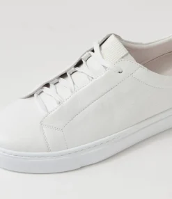 Sale Midas Shoes Osho White Leather Sneakers