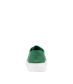 Shop Midas Shoes Oskhar Emerald Leather Sneakers