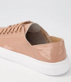 New Midas Shoes Oskhar Mushroom Patent Leather Sneakers Ws