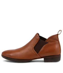 Best Midas Shoes Oswald Cognac Leather Chelsea Boots
