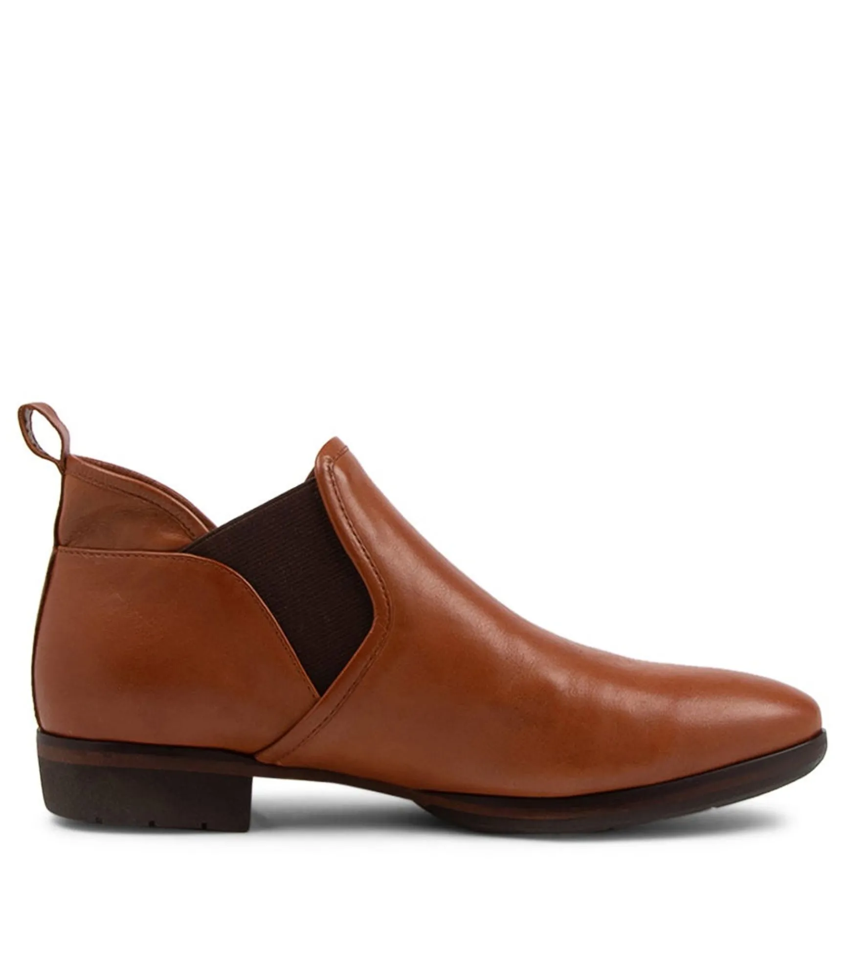 Best Midas Shoes Oswald Cognac Leather Chelsea Boots