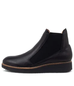 Sale Midas Shoes Ozeke Black Leather Chelsea Boots Bs
