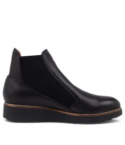 Sale Midas Shoes Ozeke Black Leather Chelsea Boots Bs